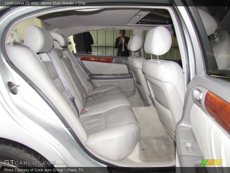 Alpine Silver Metalic / Gray 1998 Lexus GS 400
