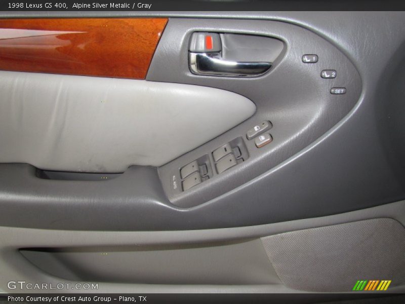 Alpine Silver Metalic / Gray 1998 Lexus GS 400