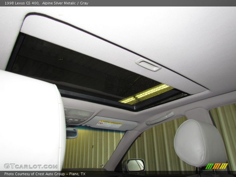 Alpine Silver Metalic / Gray 1998 Lexus GS 400