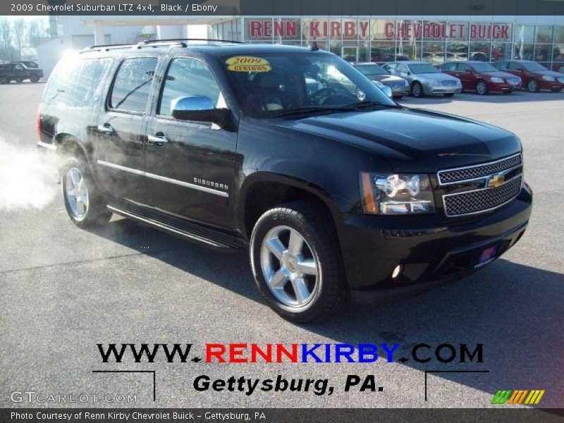 Black / Ebony 2009 Chevrolet Suburban LTZ 4x4