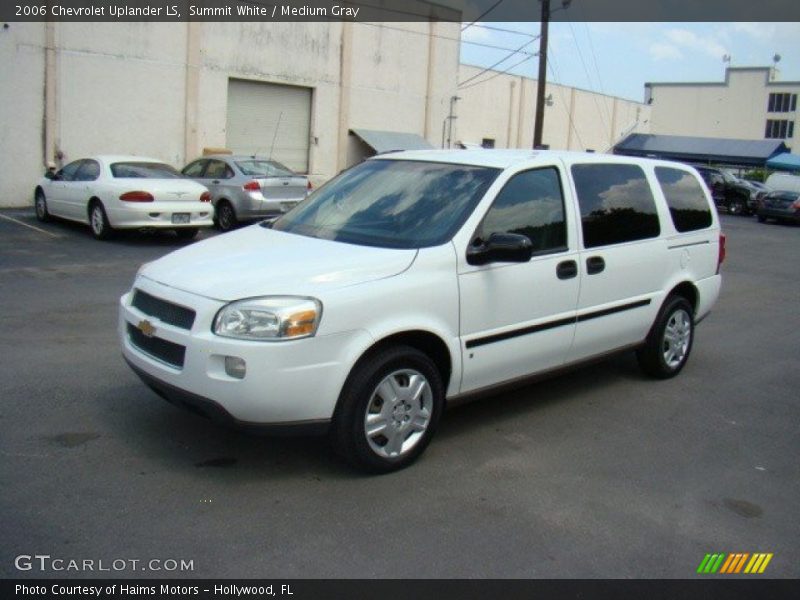 Summit White / Medium Gray 2006 Chevrolet Uplander LS