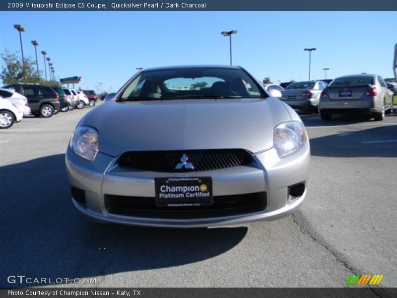 Quicksilver Pearl / Dark Charcoal 2009 Mitsubishi Eclipse GS Coupe