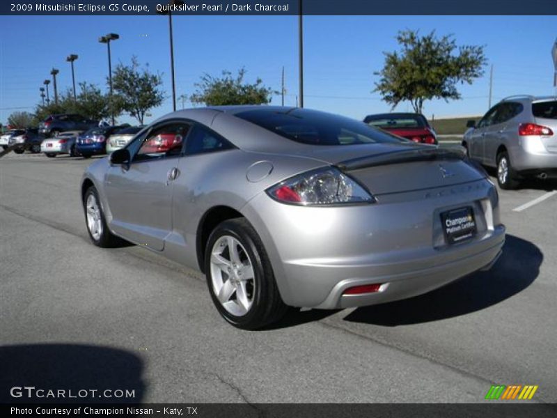 Quicksilver Pearl / Dark Charcoal 2009 Mitsubishi Eclipse GS Coupe