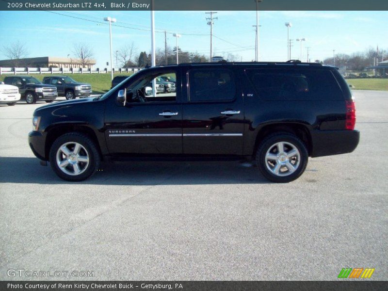 Black / Ebony 2009 Chevrolet Suburban LTZ 4x4