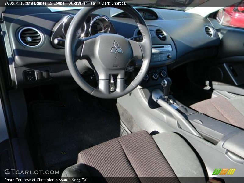 Quicksilver Pearl / Dark Charcoal 2009 Mitsubishi Eclipse GS Coupe
