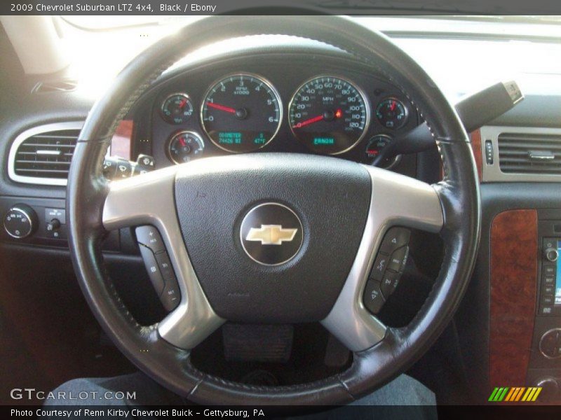 Black / Ebony 2009 Chevrolet Suburban LTZ 4x4