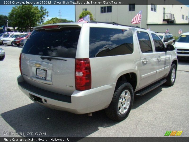 Silver Birch Metallic / Light Titanium/Dark Titanium 2008 Chevrolet Suburban 1500 LT