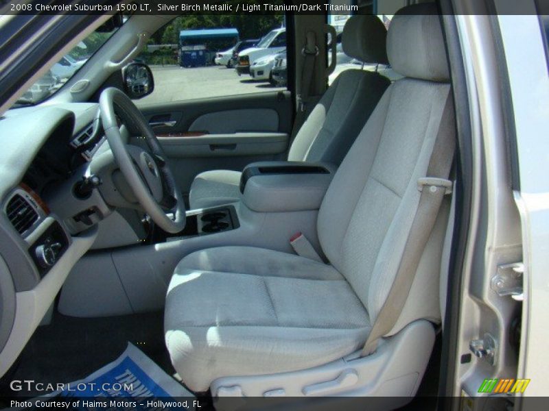 Silver Birch Metallic / Light Titanium/Dark Titanium 2008 Chevrolet Suburban 1500 LT