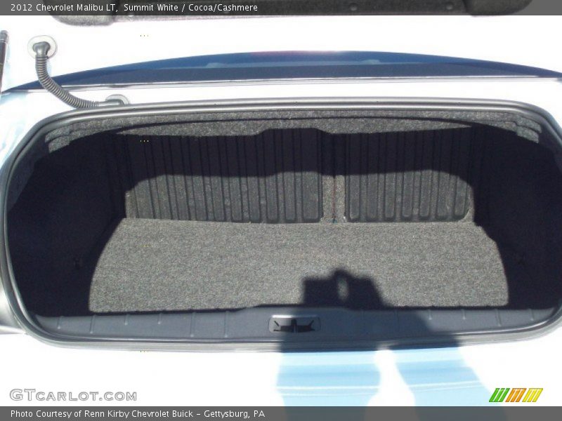 Summit White / Cocoa/Cashmere 2012 Chevrolet Malibu LT