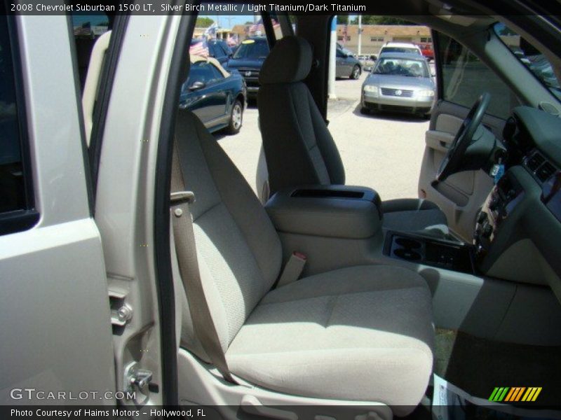 Silver Birch Metallic / Light Titanium/Dark Titanium 2008 Chevrolet Suburban 1500 LT