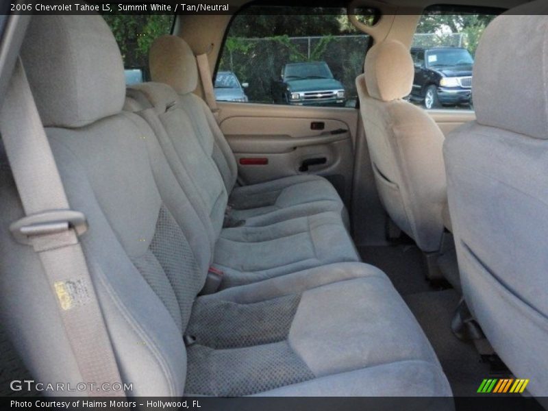 Summit White / Tan/Neutral 2006 Chevrolet Tahoe LS