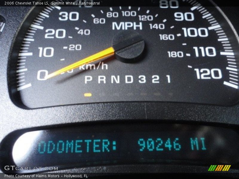 Summit White / Tan/Neutral 2006 Chevrolet Tahoe LS