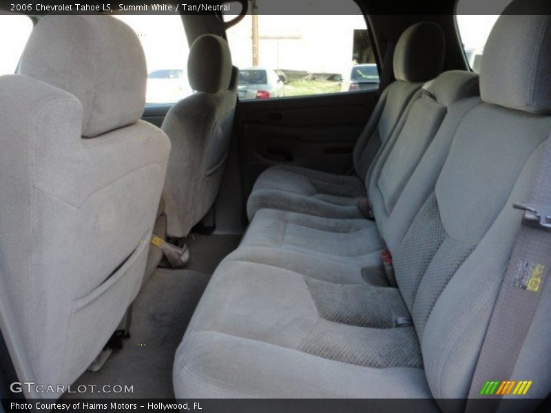 Summit White / Tan/Neutral 2006 Chevrolet Tahoe LS