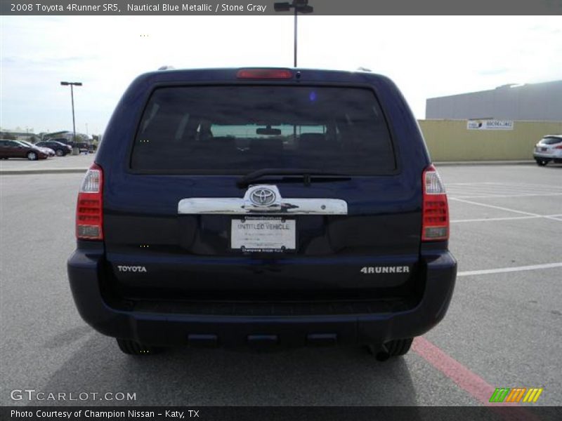 Nautical Blue Metallic / Stone Gray 2008 Toyota 4Runner SR5