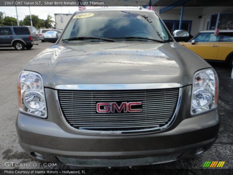 Silver Birch Metallic / Light Titanium 2007 GMC Yukon SLT