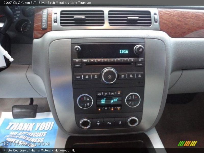 Silver Birch Metallic / Light Titanium 2007 GMC Yukon SLT