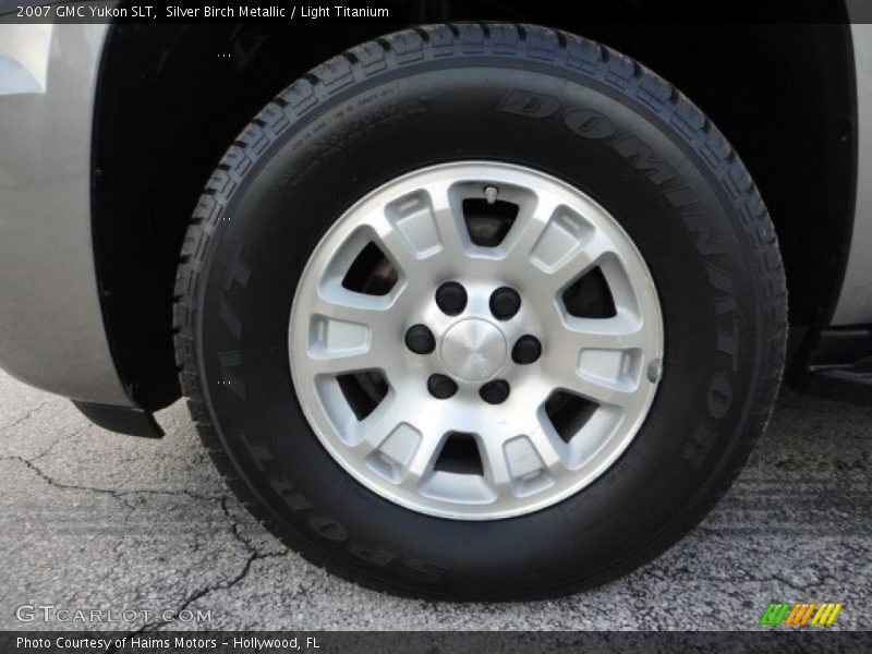 Silver Birch Metallic / Light Titanium 2007 GMC Yukon SLT