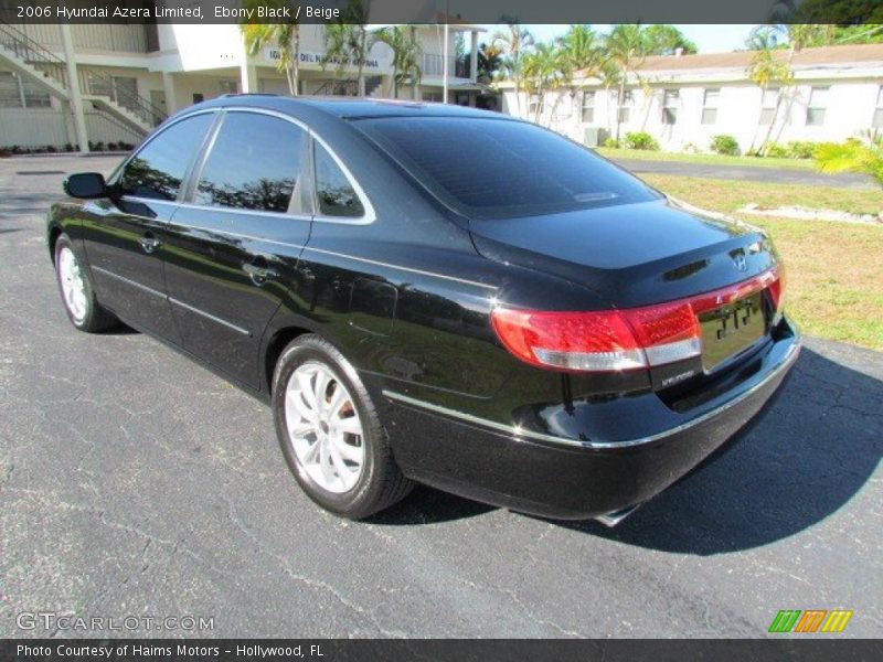 Ebony Black / Beige 2006 Hyundai Azera Limited