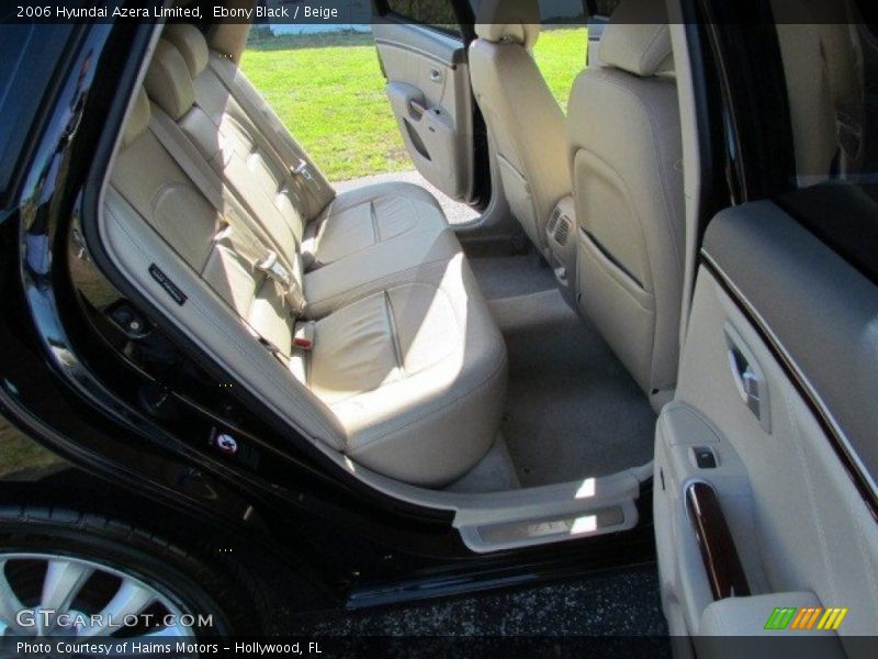 Ebony Black / Beige 2006 Hyundai Azera Limited