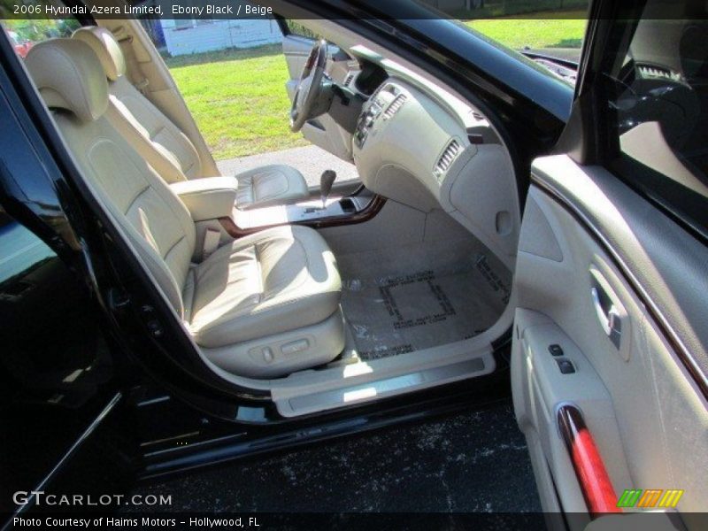Ebony Black / Beige 2006 Hyundai Azera Limited