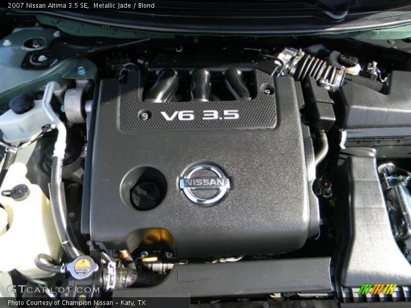 Metallic Jade / Blond 2007 Nissan Altima 3.5 SE