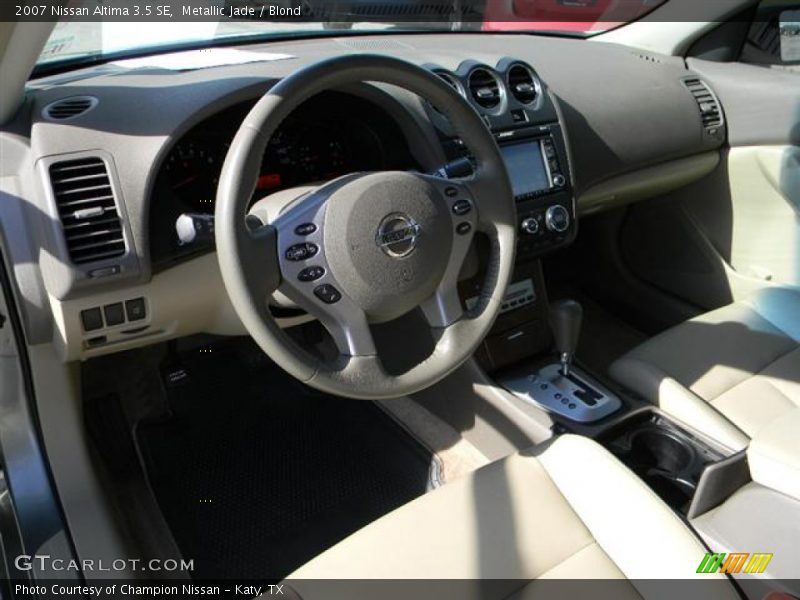 Metallic Jade / Blond 2007 Nissan Altima 3.5 SE