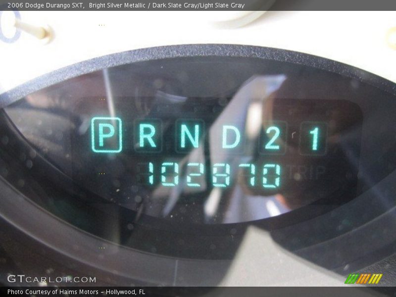 Bright Silver Metallic / Dark Slate Gray/Light Slate Gray 2006 Dodge Durango SXT