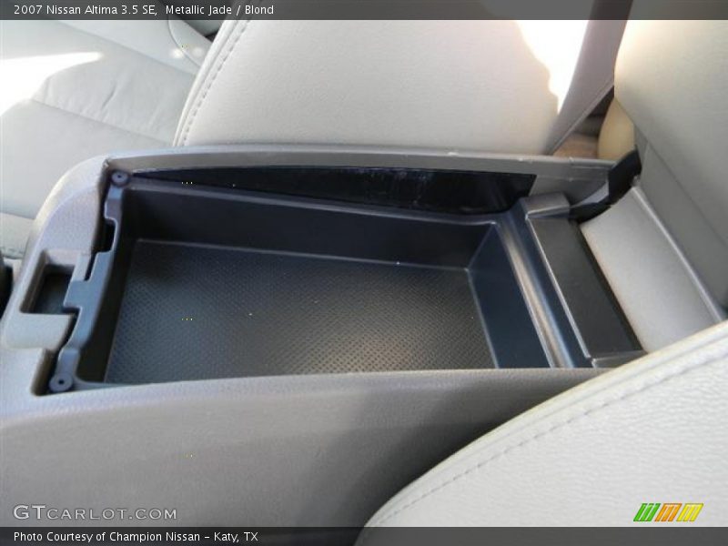 Metallic Jade / Blond 2007 Nissan Altima 3.5 SE