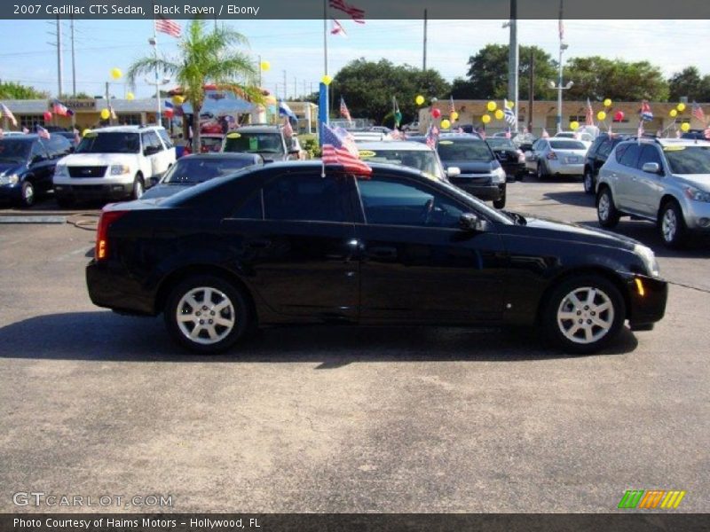 Black Raven / Ebony 2007 Cadillac CTS Sedan