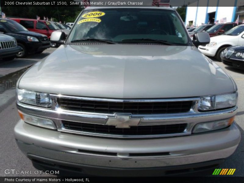 Silver Birch Metallic / Gray/Dark Charcoal 2006 Chevrolet Suburban LT 1500
