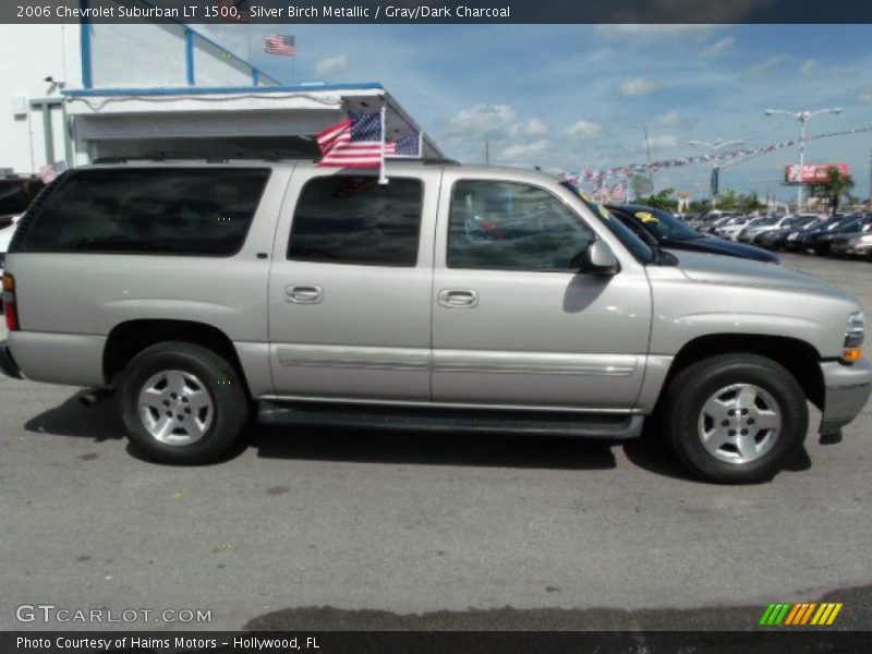 Silver Birch Metallic / Gray/Dark Charcoal 2006 Chevrolet Suburban LT 1500