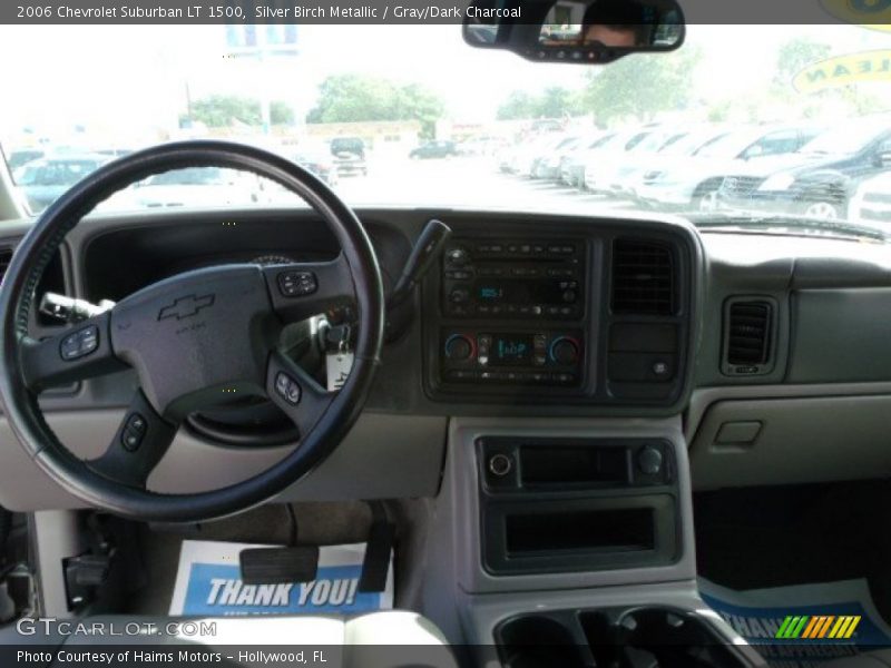 Silver Birch Metallic / Gray/Dark Charcoal 2006 Chevrolet Suburban LT 1500