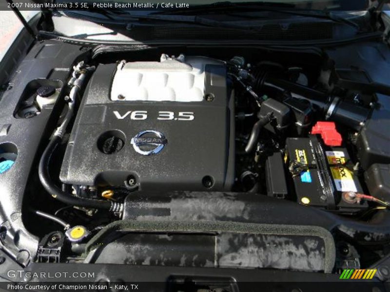 Pebble Beach Metallic / Cafe Latte 2007 Nissan Maxima 3.5 SE