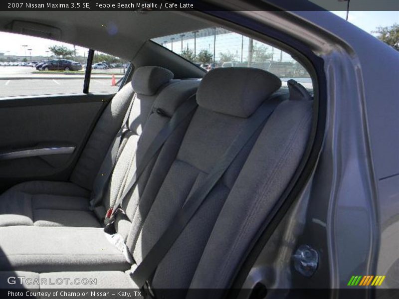 Pebble Beach Metallic / Cafe Latte 2007 Nissan Maxima 3.5 SE