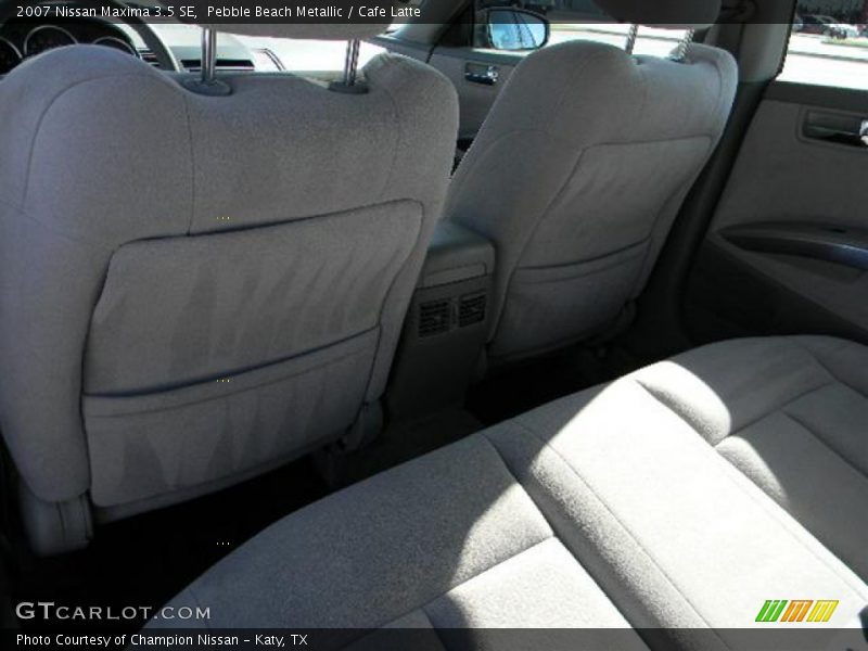 Pebble Beach Metallic / Cafe Latte 2007 Nissan Maxima 3.5 SE