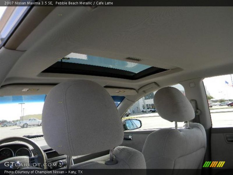 Pebble Beach Metallic / Cafe Latte 2007 Nissan Maxima 3.5 SE