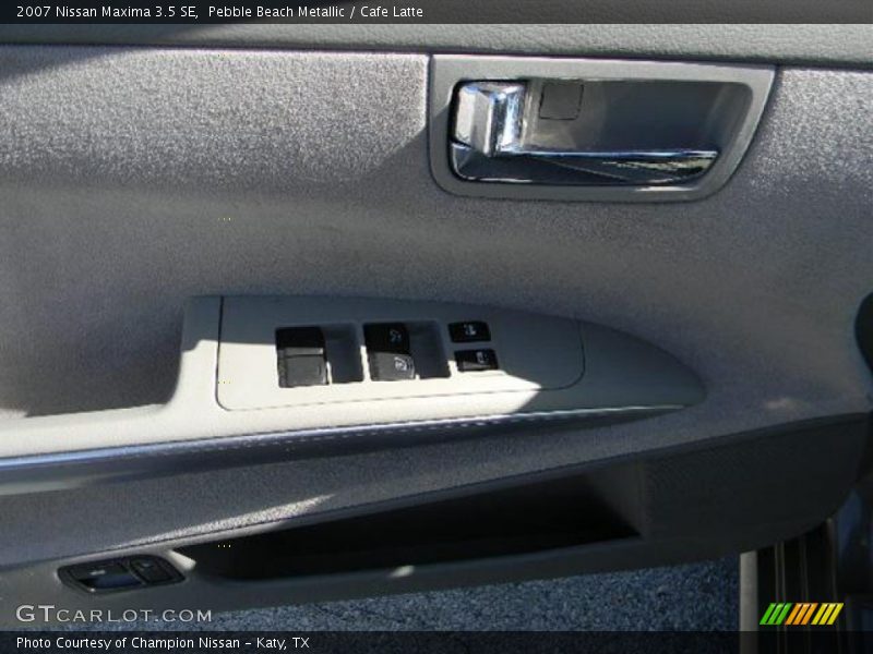 Pebble Beach Metallic / Cafe Latte 2007 Nissan Maxima 3.5 SE
