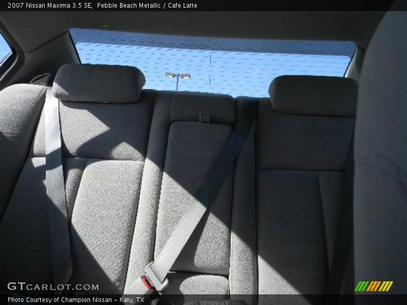 Pebble Beach Metallic / Cafe Latte 2007 Nissan Maxima 3.5 SE