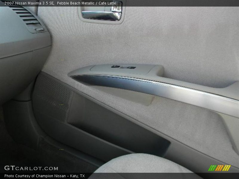 Pebble Beach Metallic / Cafe Latte 2007 Nissan Maxima 3.5 SE