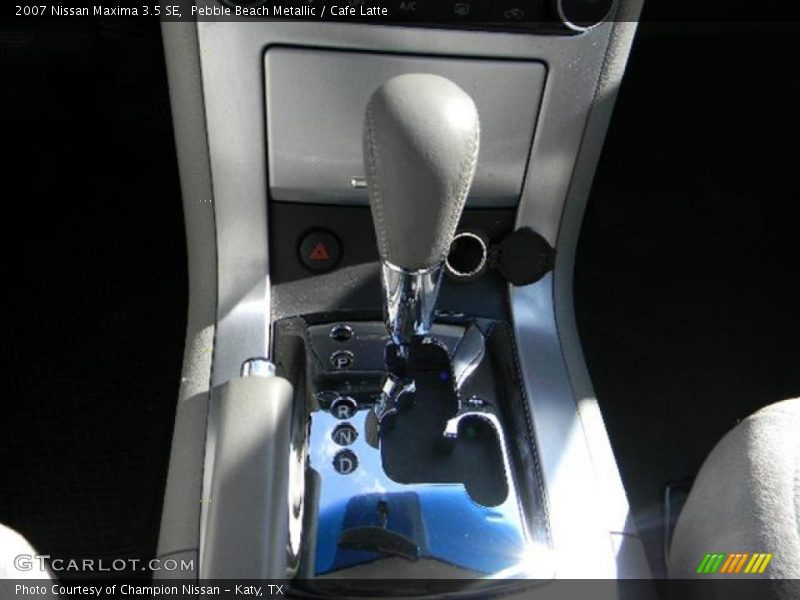 Pebble Beach Metallic / Cafe Latte 2007 Nissan Maxima 3.5 SE