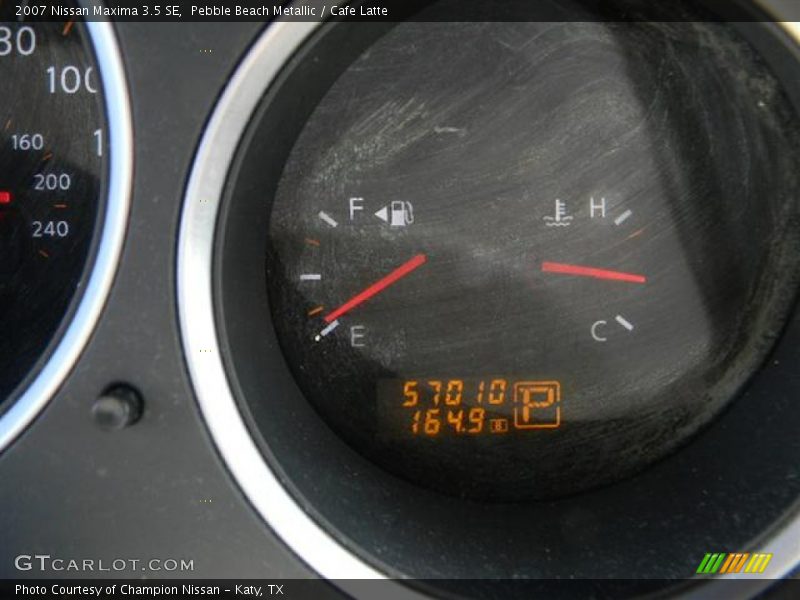 Pebble Beach Metallic / Cafe Latte 2007 Nissan Maxima 3.5 SE