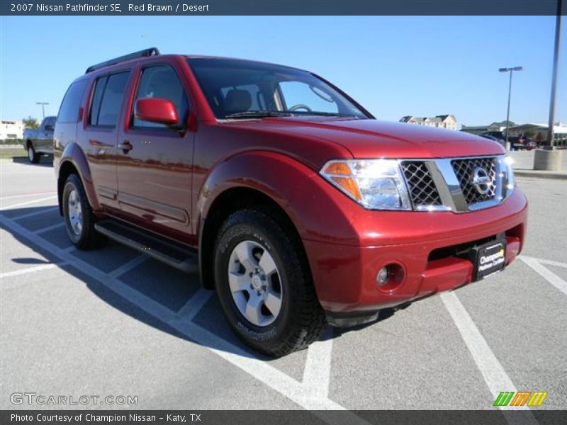 Red Brawn / Desert 2007 Nissan Pathfinder SE