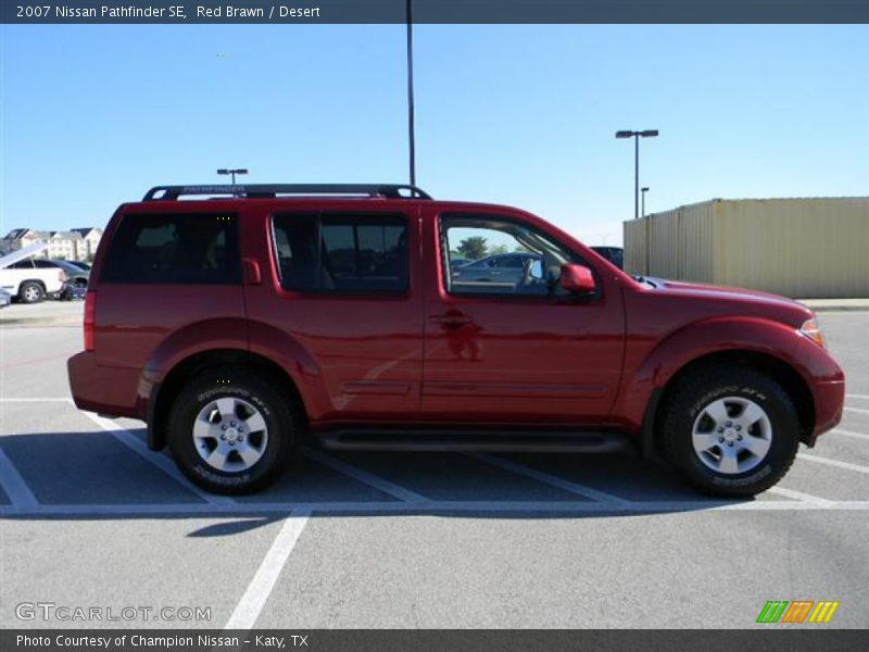 Red Brawn / Desert 2007 Nissan Pathfinder SE