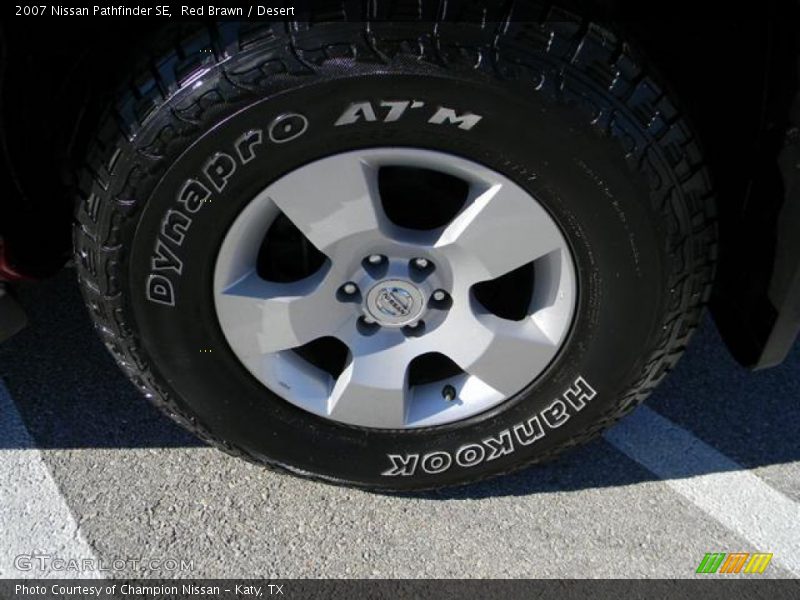 Red Brawn / Desert 2007 Nissan Pathfinder SE