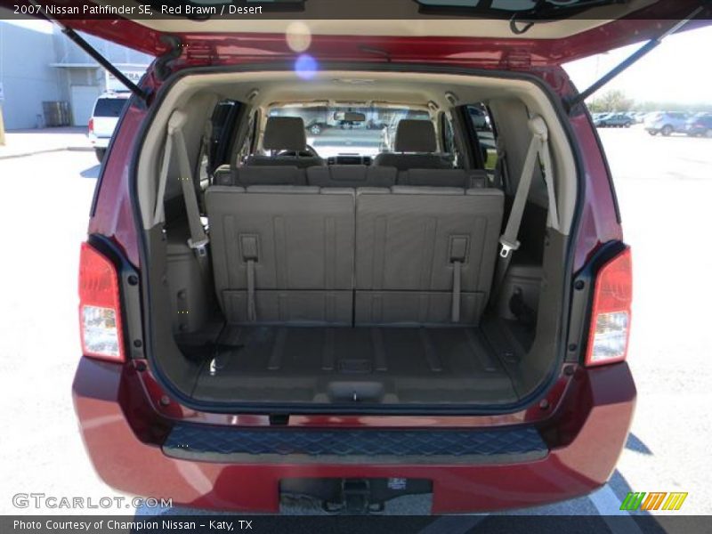 Red Brawn / Desert 2007 Nissan Pathfinder SE