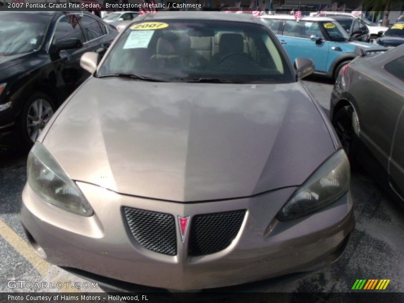 Bronzestone Metallic / Cashmere 2007 Pontiac Grand Prix Sedan