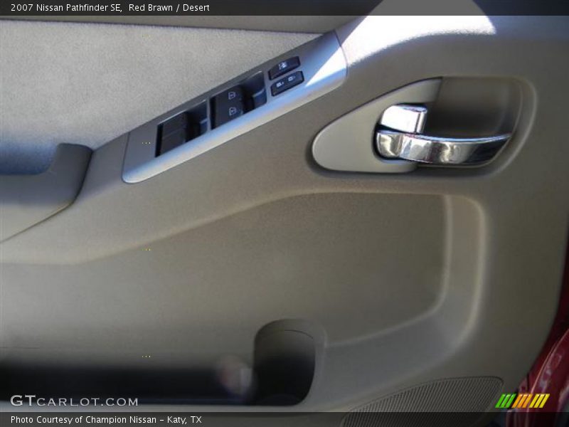 Red Brawn / Desert 2007 Nissan Pathfinder SE