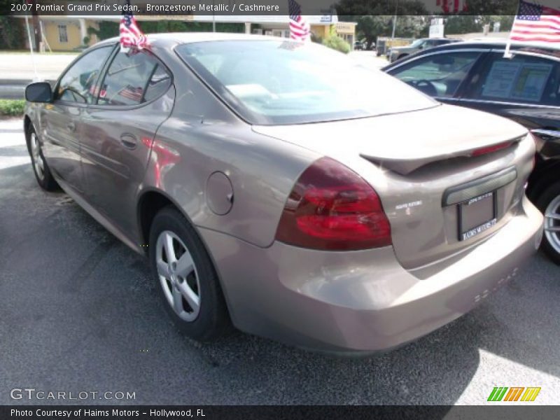 Bronzestone Metallic / Cashmere 2007 Pontiac Grand Prix Sedan