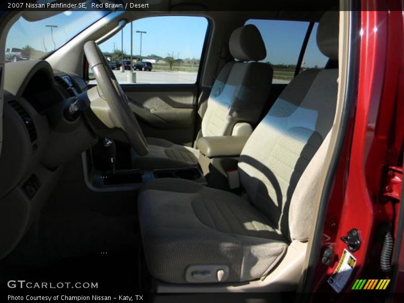 Red Brawn / Desert 2007 Nissan Pathfinder SE