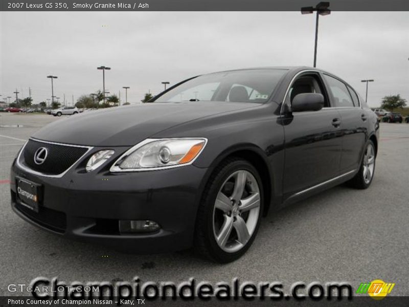 Smoky Granite Mica / Ash 2007 Lexus GS 350